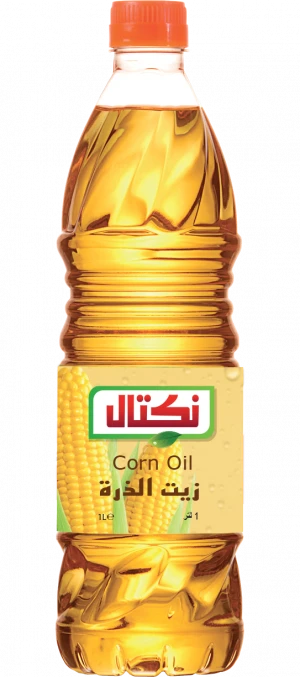 Naktal Corn Cooking Oil Round Pet Bottle 1 LT