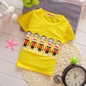 0.9USD Ramdon Patterns Kids 2-8Years Baby Girls Dresses/Childrens Dresses/T Shirt,Short Sleeve (gdzw343)