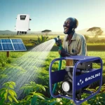 1500W 110V 2HP High Flow DC Booster Solar Surface Water Pump For Agriculture Irrigation diesel  manual water  motor pump pompe