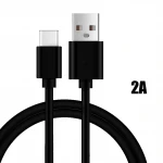 1 m/2 m/3 m meters S8 S9 S10 2A Hihg speed charging fast charge USB C type-c cable black/white
