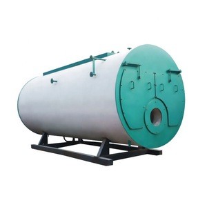 10 bar automatic fuel (gas) 6 ton pure steam boiler with fire tube parts German burner