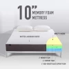 10 Inch Memory Foam Mattress in a Box, Breathable Bed Mattress, Supportive & Pressure Relief