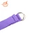 Import 100% cotton fitness D ring yoga strap belt from China