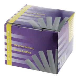 100 pcs dustless white chalk blackboard chalk with high quality and competitive price for school use