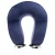 100% Pure Memory Foam Neck Pillow Airplane Travel Kit With Ultra Plush Velour Cover, Sleep Mask and Earplugs