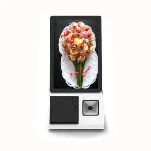 10.1 inch 800*1280 IPS Capacitive touch screen desktop Self Service Kiosk with QR code payment