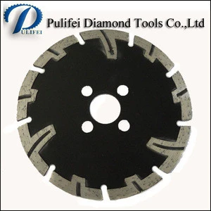105mm-230mm Angle Grinder Turbo Blade Dry Turbo Saw Blade With Protective T Segment For Granite