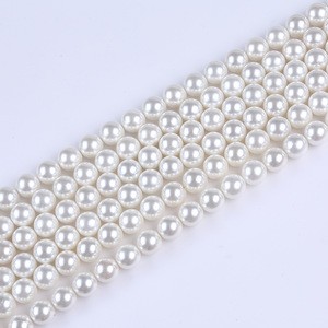 10mm AAA grade quality round shape sea shell beads wholesale jewelry