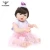 Import 1:1 real baby vinyl dolls, custom made American girl plastic baby girl doll, real size birthday gift vinyl baby dolls toy from China