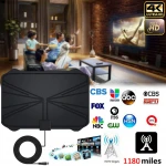 1180 Miles 4K Digital HDTV Indoor TV Antenna with Amplifier Signal Booster TV Radius Surf Fox Antena HD TV Antennas Aerial