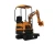 Import 1.2 ton CE ISO certificate crawler excavator Chinese Cheap Mini Excavator from China