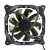Import 1200rpm LED case fan 120mm rainbow high cfm 120x120x25mm pc computer case rgb cooling fan from China