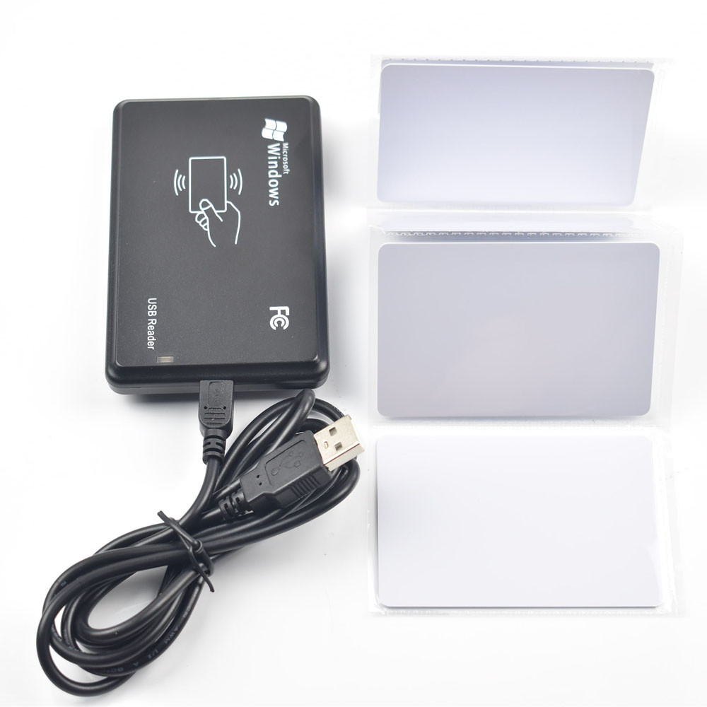Buy 125khz Rfid Em4100 Proximity Sensor Smart Usb Card Reader from ...