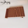 156*21mm wood plastic composite cladding easy install outdoor acoustic wpc wall panel