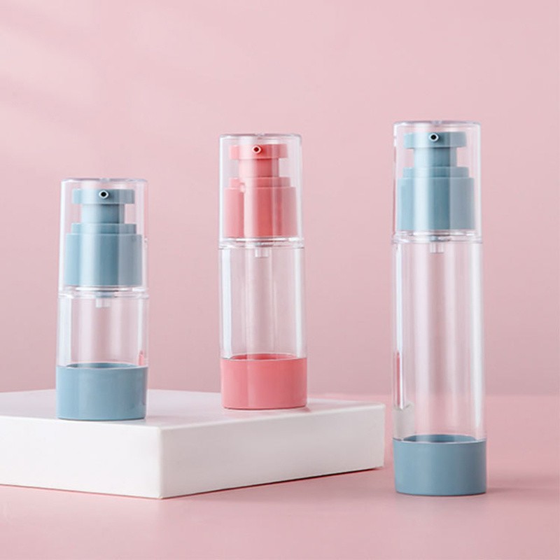 15ml 30ml 50ml Plastic Cosmetic Airless Pump Lotion Bottle