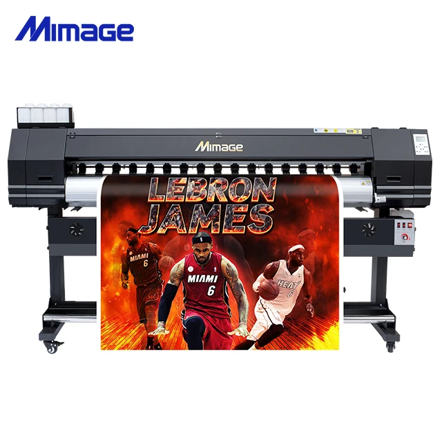 1.8m 1440dpi DX5/XP600 eco solvente wide format printer outdoor banner/tarpaulin/vinyl printer price