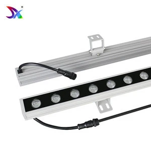 18W 24W 36W RGB LED Wall Washer DMX512 3 in 1 Wall Washer Led For Outdoor Facade Wall Lighting IP66 DMX512