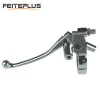 1&quot; 25mm Universal Motorcycle Brake Clutch Master Cylinder Reservoir levers For Honda SHADOW STEED 600 400VT 600VT 750