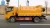 Import 2 axles heavy duty 10CBM vacuum sewage suction combined jetting sewer cleaning sucking trucks trailer from China