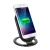 Import 2 in 1 Dual Coil Smart QI Certified Vertical Wireless Charger Stand for 10W Fast Charging Wireless Station from China