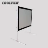 200 inch foldable fast frame large outdoor projection fast fold rear front fast folding projector projection screen with drapes