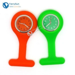 2012 silicone rubber colorful nurse watch