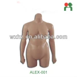 2015 Fashion fiberglass new female mannequin torso mannequin big breasted female ALEX-001