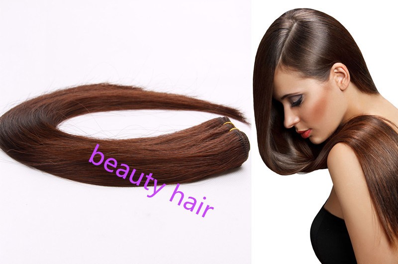 2015 Hot Sale European Straight Human Hair Weaving Cheap Straight Remy Hair Extension 7A Grade Straight Hair Weft Wholesale