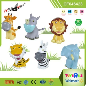 2016 5" Soft cartoon wild animal zoo giraffe animal toys, wild animal stuffed plush lion toy