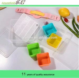 2016 home kitchen appliance popular design plastic lunch box