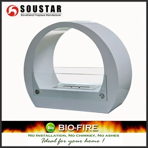 2016 new design indoor used ethanol quemador chimenea fireplace heater