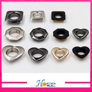2017 New arrival high quality cheap metal eyelets for bag shoes and garment