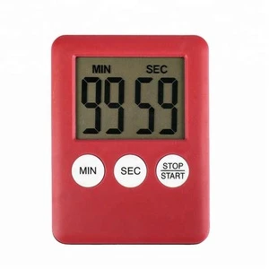 2018 Amazon hot sale Mini Portable LCD Display Digital magnetic Kitchen Timer for Cooking, Games, Studying