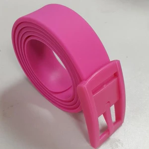 2018 colorful silicone rubber belt silicone rubber transmission belt