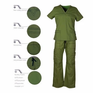 2018 factory price cheap new style nurse hospital uniform designs,hospital housekeeping uniform,hospital uniform nurse uniform