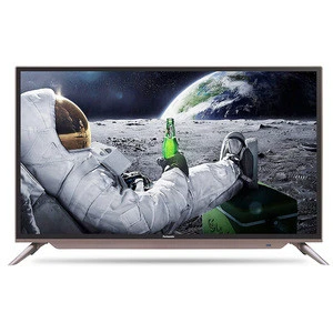 2018 New Design Television 4K Smart LED TV With NEW PAL/NTSC or PAL/SECAM  Led Digital Display TV