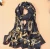 Import 2018latest women fashion silk scarf with chain pattern from China