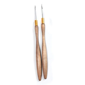 2019 new product wooden hook pulling needle hair extension tools