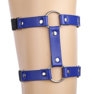 2020 Harajuku Women Punk Rock Leg Ring Thigh Bondage  Harness Heart Garter Belts