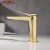 Import 2020 modern new bathroom sink brass mixer taps stainless steel water wash face gold  basin faucet from China