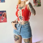 2020 new arrival summer  hollow out camisole party wear tank bandage tops vest for women