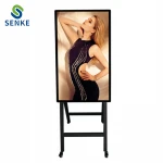 2020 new style 43"55'' 32''wall mount android USB wifi super clear standing portable advertising LCD digital poster display