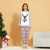 Import 2020 new style christmas print family suit sleepwear homewear from China