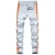 Import 2021 Light Color Mens Jeans Brushed Hole Patch Denim Pants men clothings from China
