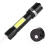 Import 2021 New 5W Waterproof XPE+COB Bright Flashlight USB Rechargeable Led Camping Light Mechanical Zoom Lighting Work from China