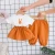 Import 2021 new summer 2pcs baby t shirt shorts patchwork casual overalls toddler suit infant children clothes kid girls clothing sets from China