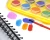 Import 21 colors acrylic  water color paint dry pan set with brush for kids diy painting from China