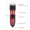 220-240V Hair Clipper Razor Shaver Hair Trimmer Haircut Machine Haircutting Rechargeable Hair Cutting Clipper Tool
