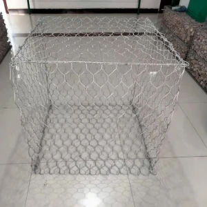 240g/m2 zinc coated galvanized gabion box wire mesh price/ Ecologic wire mesh woven stone retaining wall gabion basket