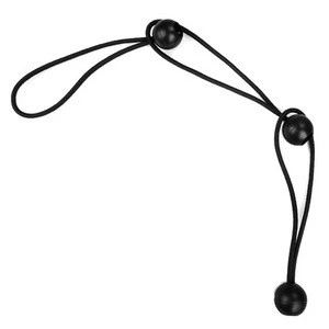25 pack ball bungee 6 inch black/heavy duty rubber bungee cord with ball/canopy bungee ties